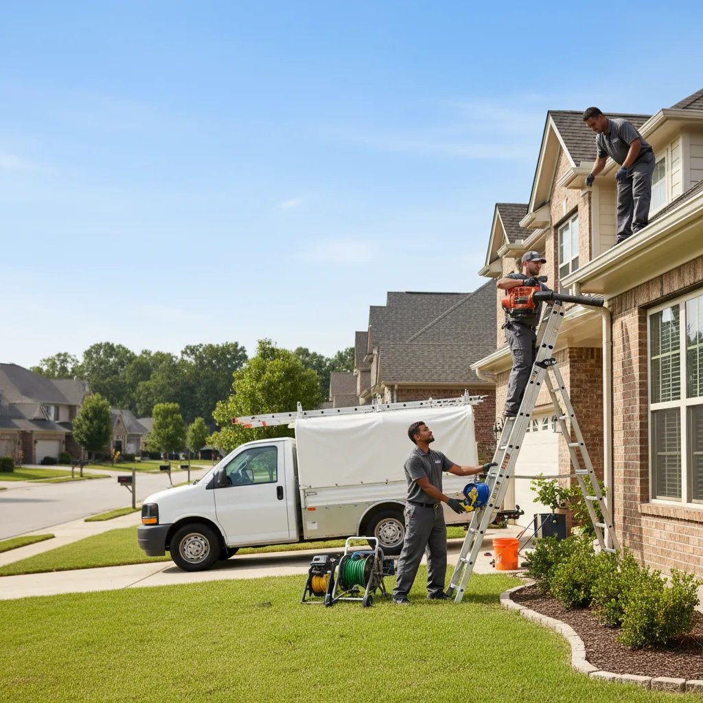 Home Gutter Service in Bronte, TX near me